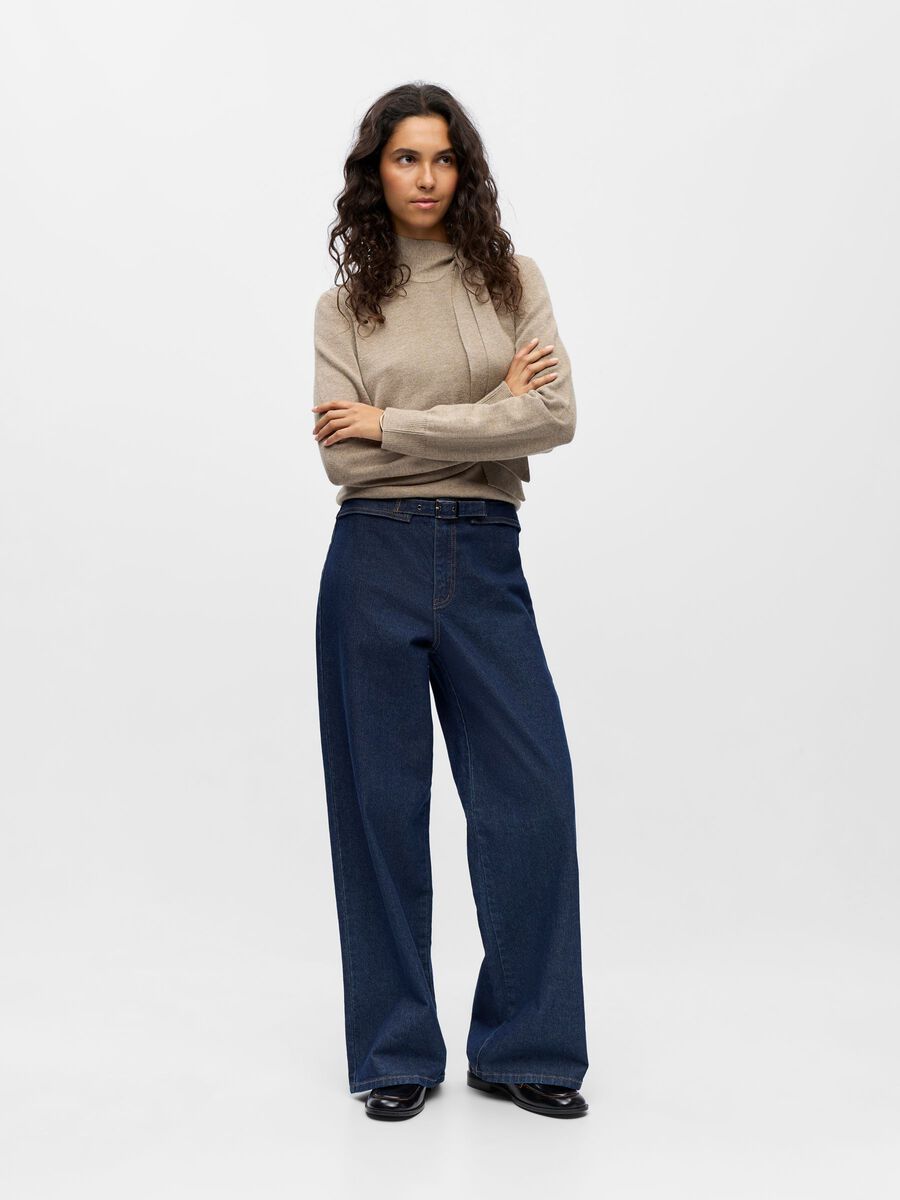 Product carousel image - WIDE FIT JEANS, Dark Blue Denim | 4