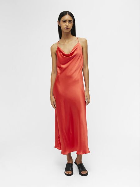Object Collectors Item SATIN- MIDIKJOLE, Hot Coral, highres - 23039779_HotCoral_003.jpg