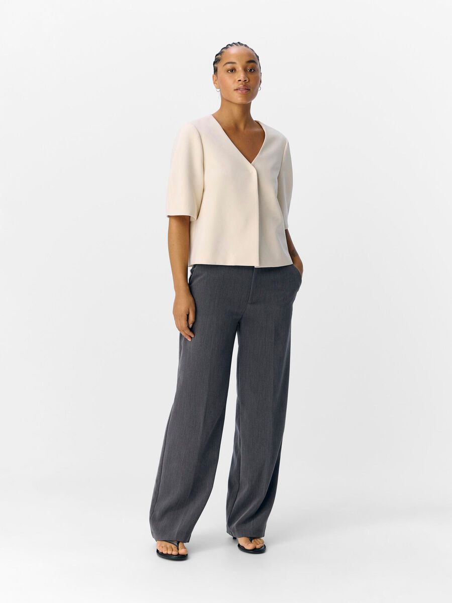 Carousel image - KURZARM BLAZER, Sandshell | 4