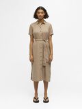 Object Collectors Item MIDI LENGTH SHIRT DRESS, Fossil, highres - 23031015_Fossil_003.jpg