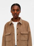 Object Collectors Item OVERSIZED WOOL BLEND JACKET, Fossil, highres - 23033312_Fossil_006.jpg