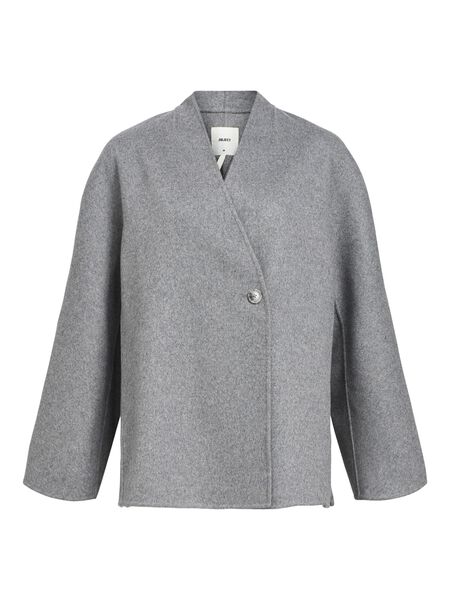 OBJECT WRAP FRONT JACKET, Medium Grey Melange, highres - 23045716_MediumGreyMelange_001.jpg