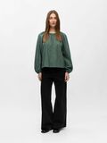 Product image thumbnail - BALLONÄRMEL BLUSE, Laurel Wreath | 4