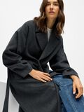 Product image thumbnail - LONGLINE COAT, Medium Grey Melange | 6
