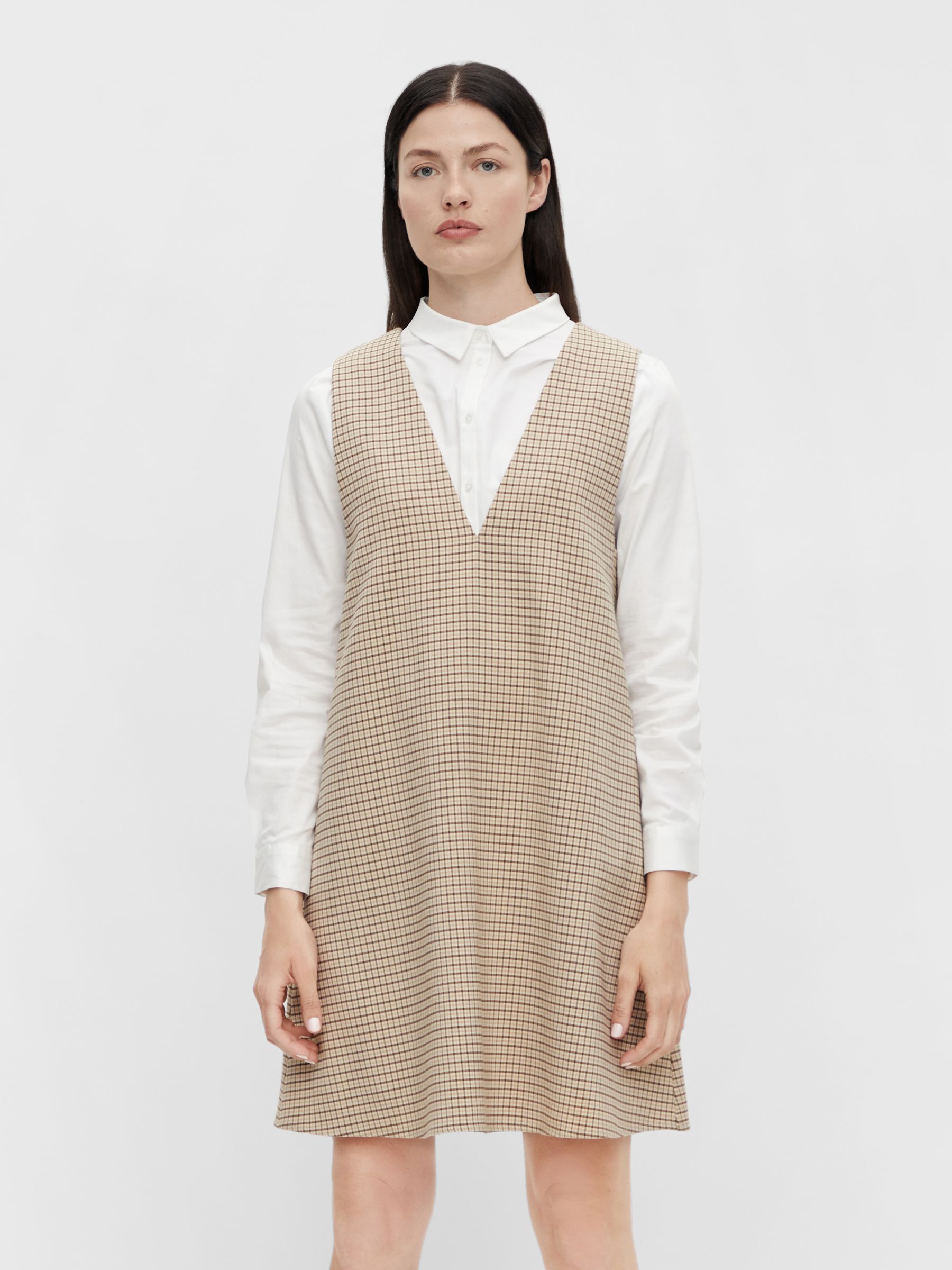 checked woven mini dress see by chloe HOTEL SPRINGWAY
