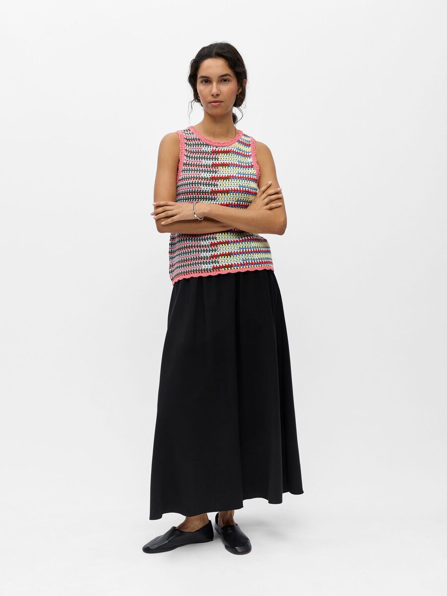 Carousel image - SLEEVELESS KNIT TOP, Begonia Pink | 4