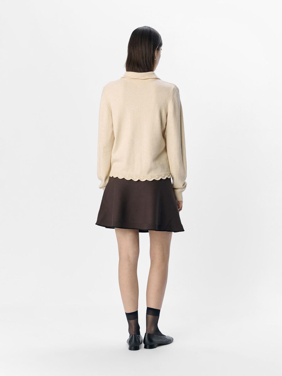 OBJECT EN TISSU MÉLANGÉ CARDIGAN, Sandshell, highres - 23045909_Sandshell_004.jpg