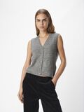 OBJECT STICKAD VÄST, Medium Grey Melange, highres - 23045620_MediumGreyMelange_003.jpg