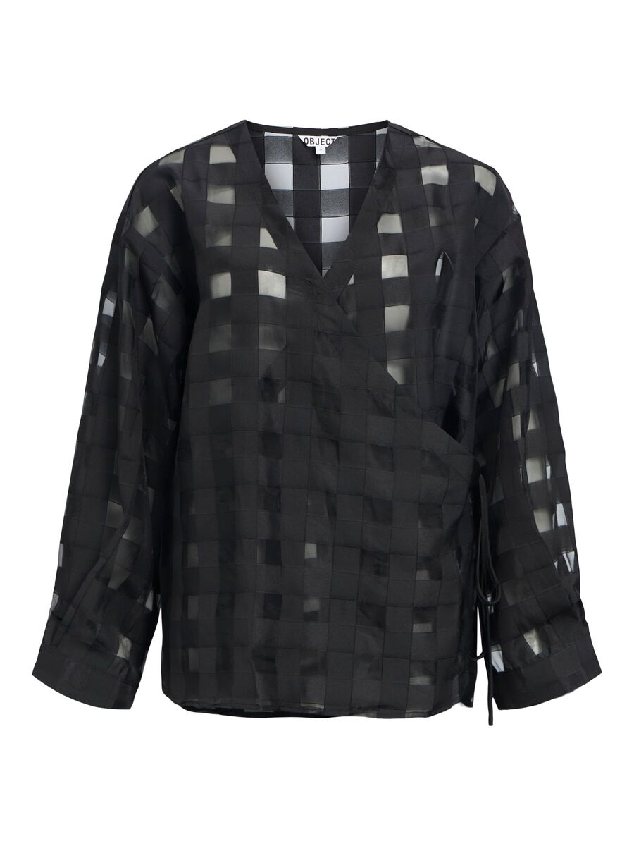 Product carousel image - WRAP SHIRT, Black | 1