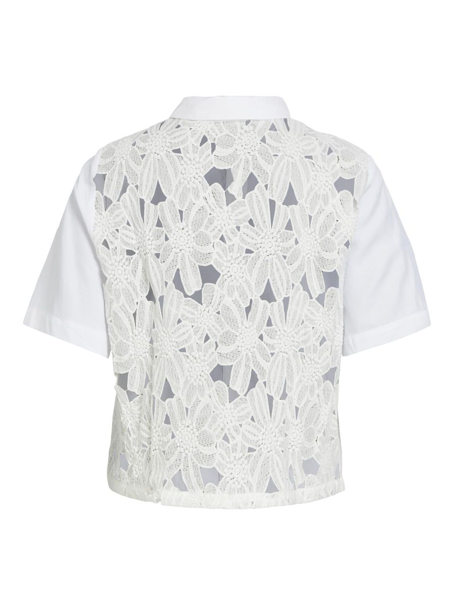 Object Collectors Item LACE BACK SHIRT, Bright White, highres - 23043257_BrightWhite_002.jpg