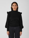 Object Collectors Item HOHER KRAGEN STRICKPULLOVER, Black, highres - 23036445_Black_003.jpg