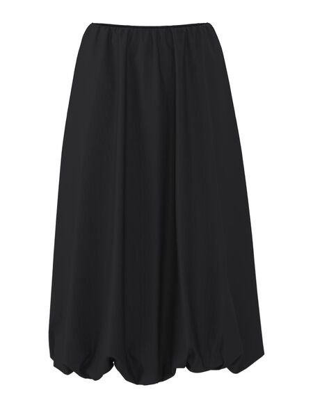 OBJECT BALLOON MIDI SKIRT, Black, highres - 23046731_Black_001.jpg