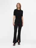 OBJECT HIGH WAISTED FLARED TROUSERS, Black, highres - 23043929_Black_005.jpg