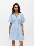 Product image thumbnail - BRODERIE SHIRT DRESS, Winter Sky | 2