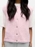 Product image thumbnail - CAP SLEEVED KNITTED VEST, Pink Lady | 5