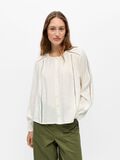 Product image thumbnail - COLLARLESS BUTTON SHIRT, White | 2