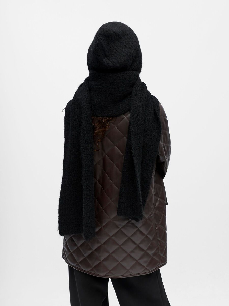 Carousel image - BALACLAVA SCARF, Black | 2