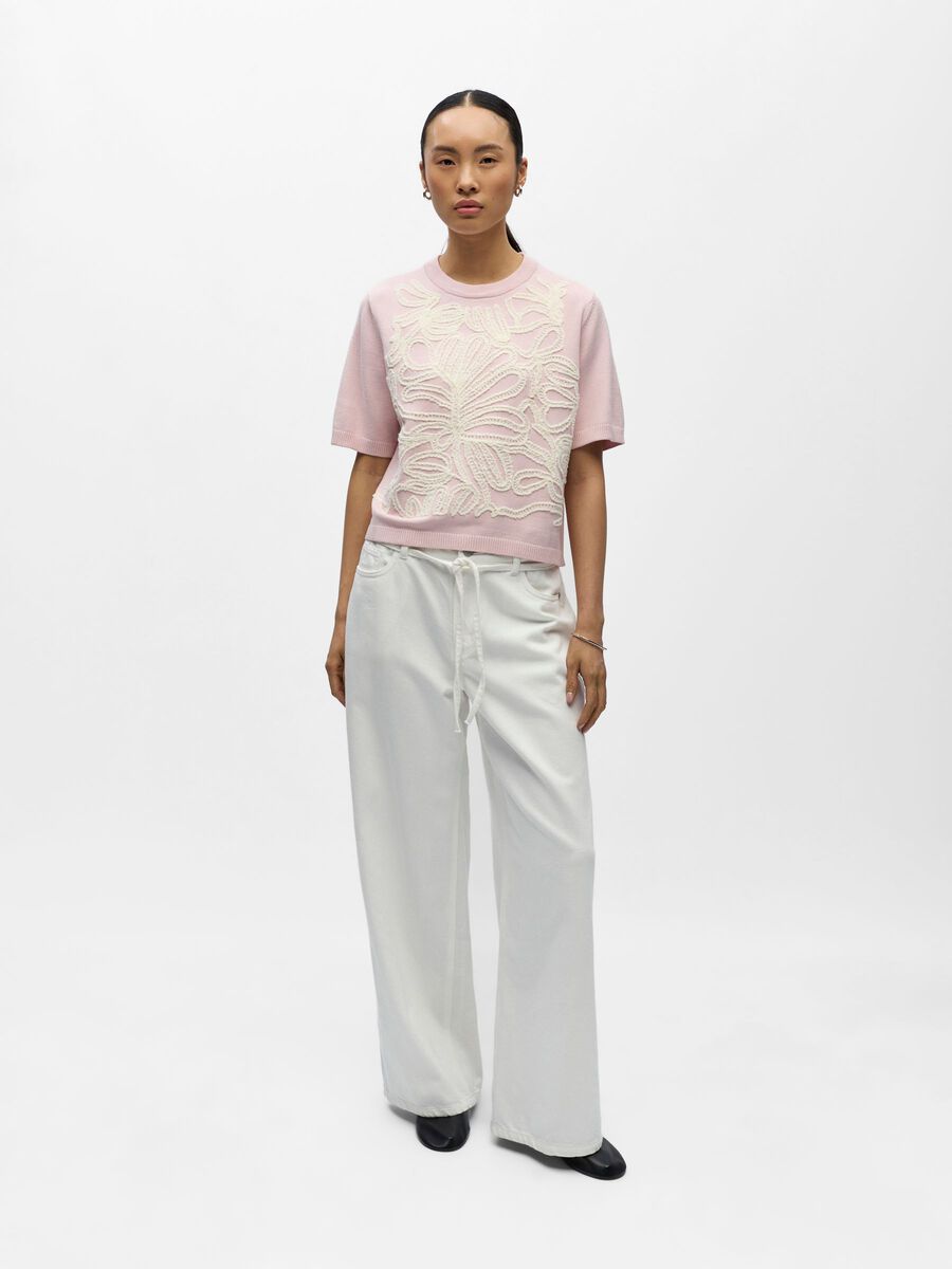 Carousel image - JACQUARD STRICKOBERTEIL, Pale Lilac | 4