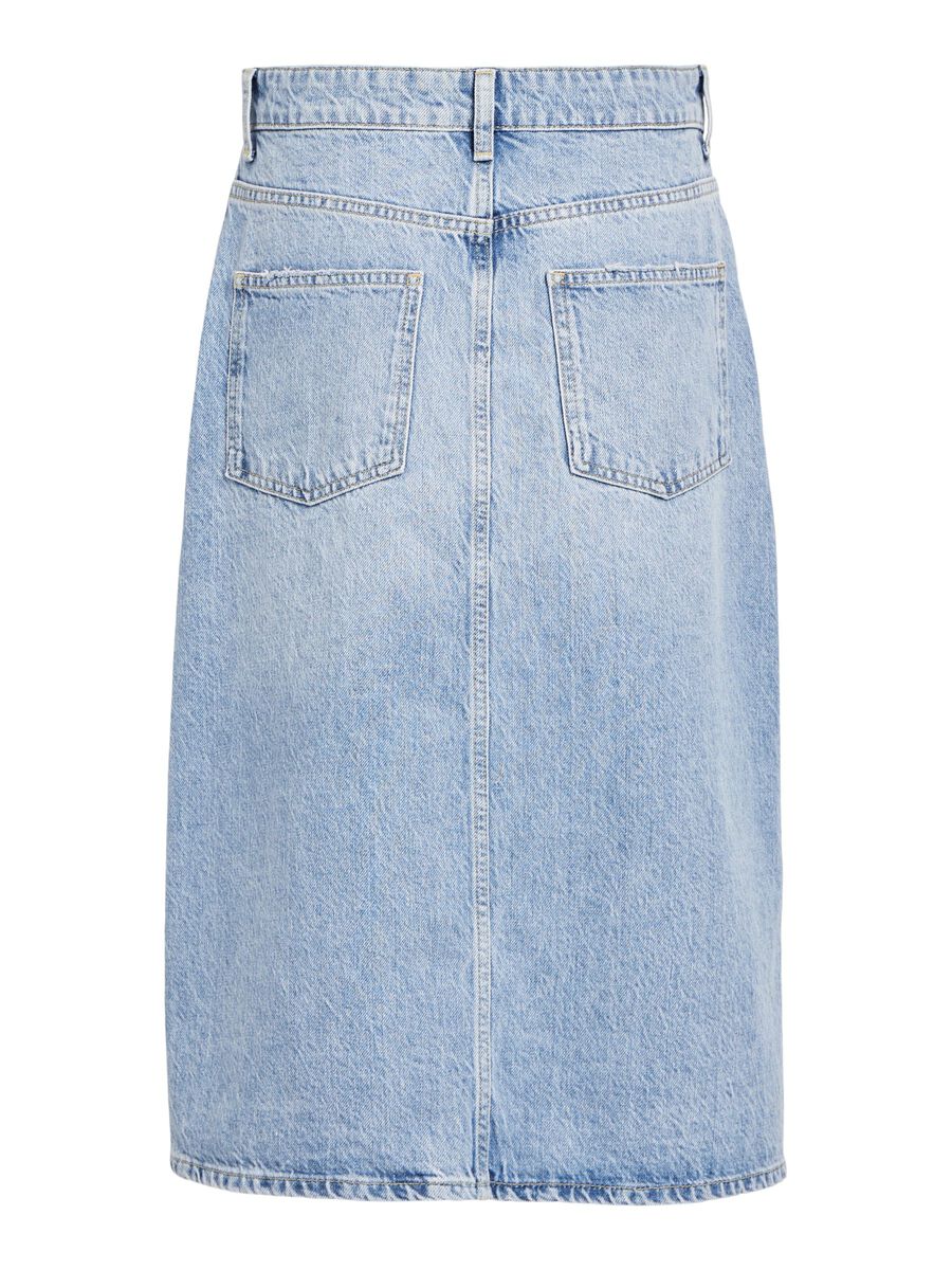 Carousel image - EN DENIM JUPE MI-LONGUE, Light Blue Denim | 2
