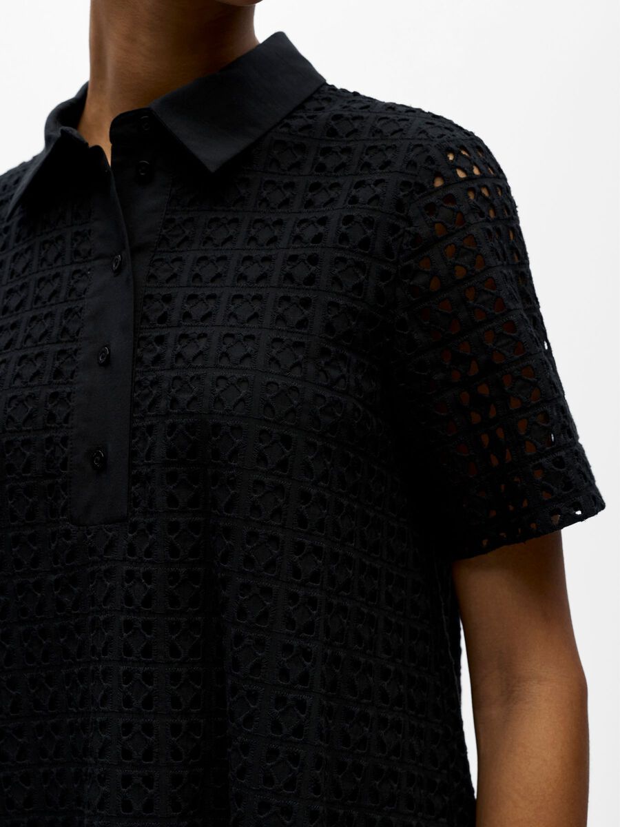 Carousel image - VESTIDO CAMISERO, Black | 5