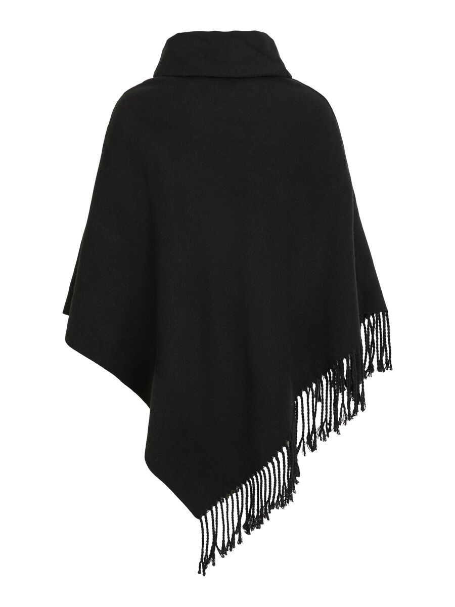 Object Collectors Item WOLLEN PONCHO, Black, highres - 23030079_Black_002.jpg