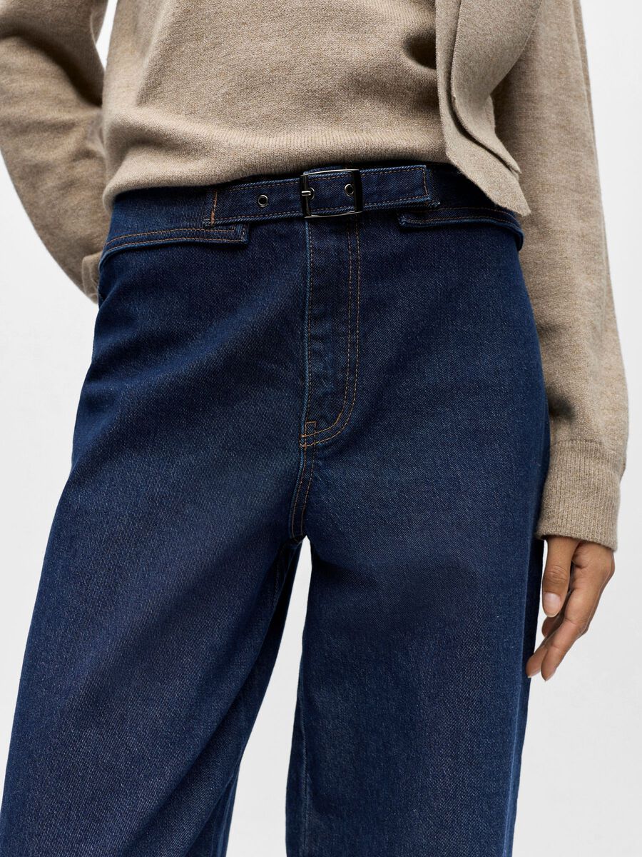 Product carousel image - WIDE FIT JEANS, Dark Blue Denim | 5
