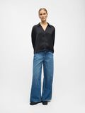 Product image thumbnail - SATIN SHIRT, Black | 4