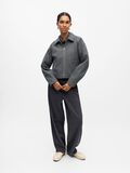 Product image thumbnail - SHORT JACKET, Dark Grey Melange | 4