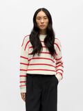 Product image thumbnail - STRIPED JUMPER, Birch | 2