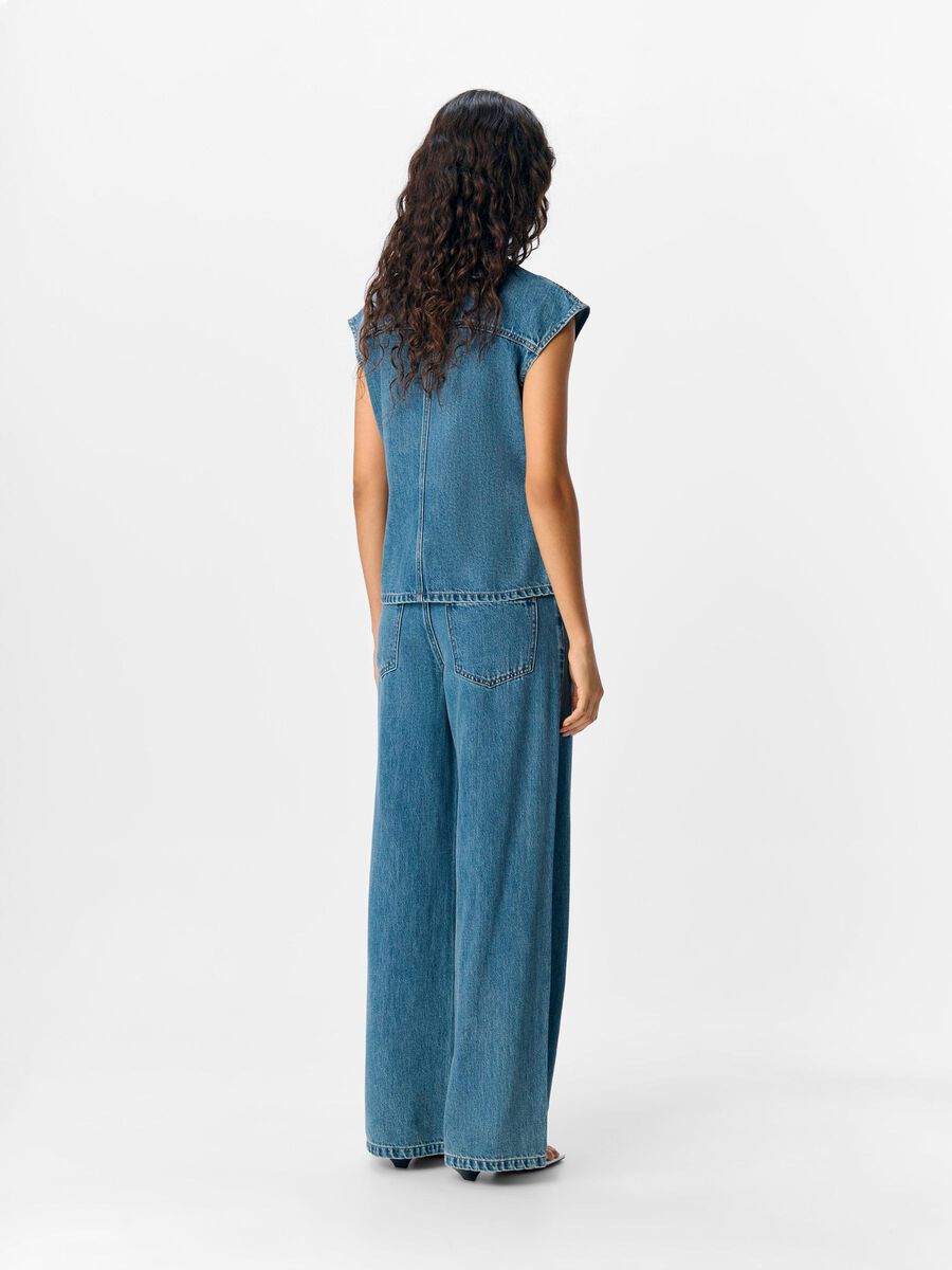 OBJECT WIDE FIT JEANS, Medium Blue Denim, highres - 23047248_MediumBlueDenim_004.jpg