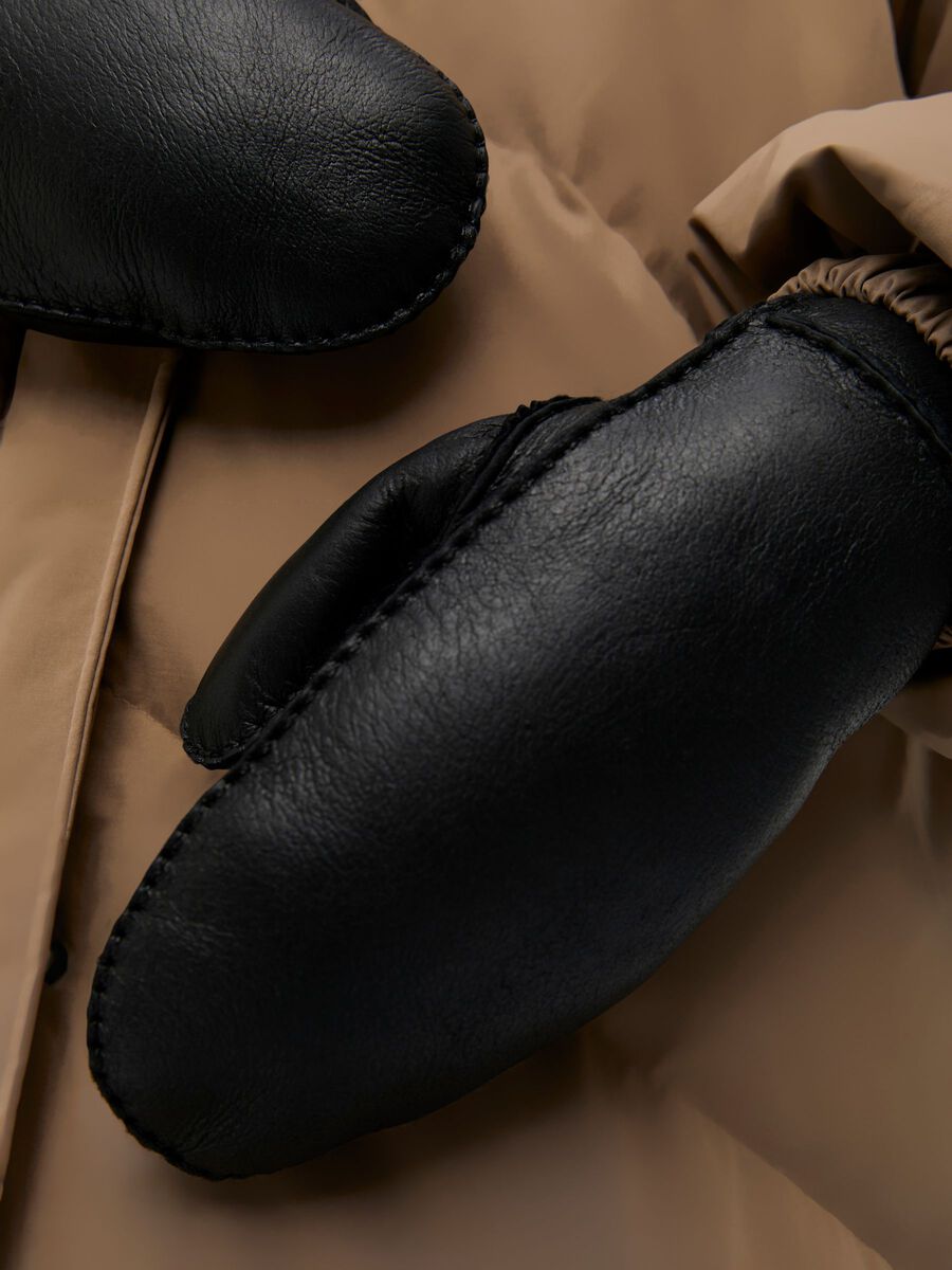Object Collectors Item LEATHER MITTENS, Black, highres - 23039988_Black_003.jpg