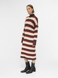 Object Collectors Item STRIPED KNITTED DRESS, Bitter Chocolate, highres - 23042080_BitterChocolate_1046442_005.jpg