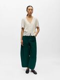 Product image thumbnail - D&Eacute;COLLET&Eacute; EN V BLOUSE, Sandshell | 4