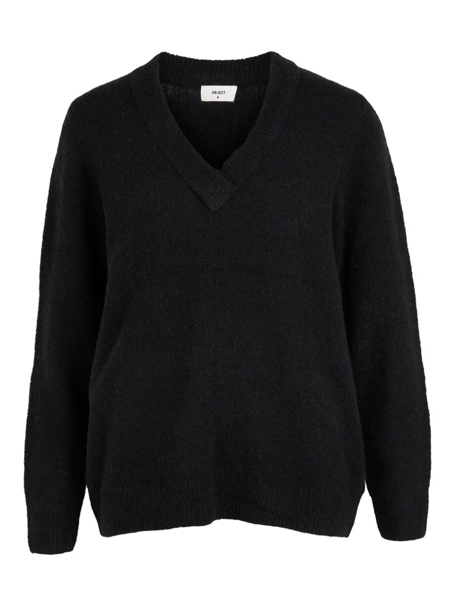 Object Collectors Item WOLL PULLOVER, Black, highres - 23039255_Black_001.jpg