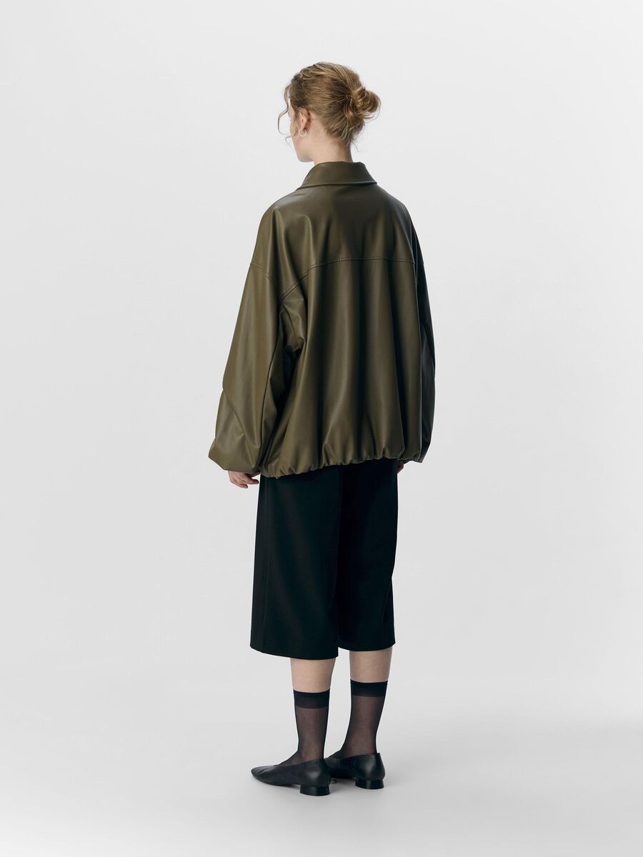 OBJECT FAUX LEATHER BOMBER JACKET, Capulet Olive, highres - 23046749_CapuletOlive_004.jpg