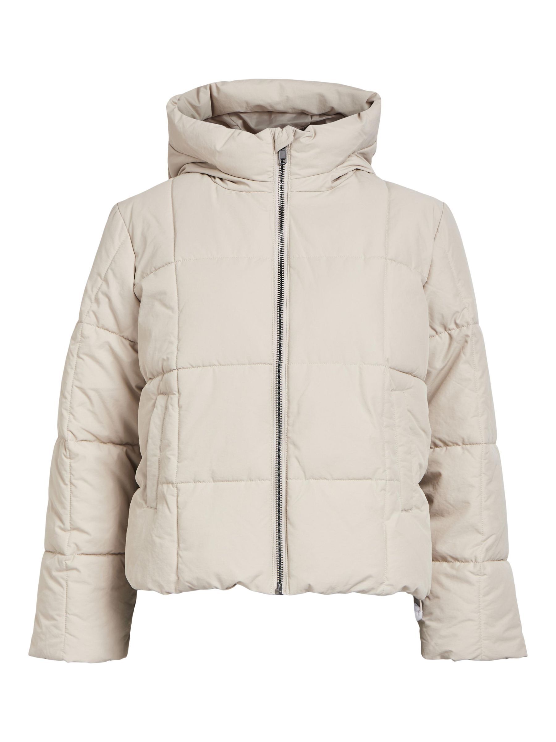 Silver grey puffer jacket clearance