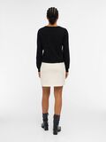 Object Collectors Item ROUND NECK KNITTED PULLOVER, Black, highres - 23034469_Black_004.jpg