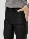 Object Collectors Item COATED SLIM FIT TROUSERS, Black, highres - 23032968_Black_006.jpg