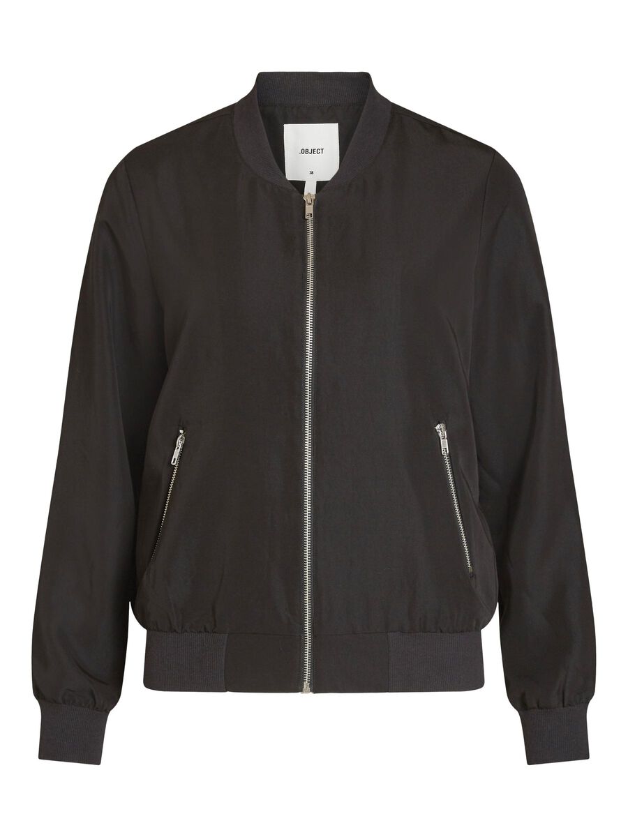 OBJECT OBJLEE ANN BOMBER JACKET, Black, highres - 23030750_Black_001.jpg