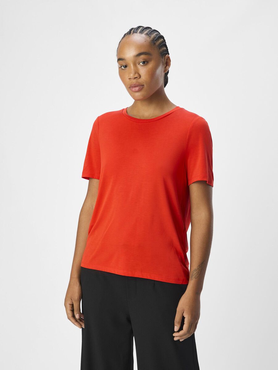 OBJECT OBJANNIE T-SHIRT, Flame Scarlet, highres - 23031013_FlameScarlet_963632_003.jpg