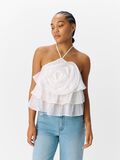 OBJECT HALTER-NECK TOP, White, highres - 23046440_White_003.jpg