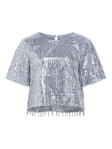 OBJECT À SEQUINS TOP, Silver, highres - 23045477_Silver_001.jpg