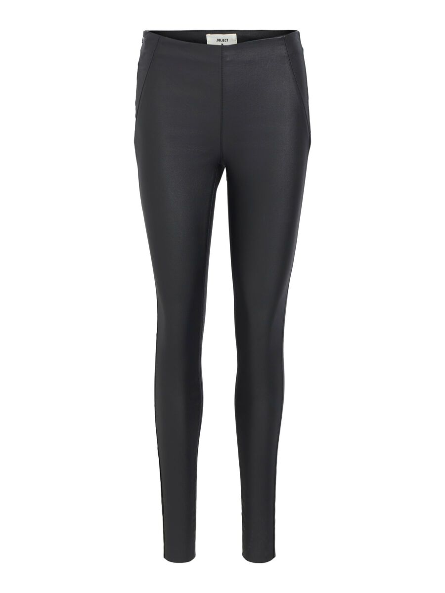 Object Collectors Item À FINI ENDUIT LEGGINGS, Black, highres - 23029748_Black_001.jpg