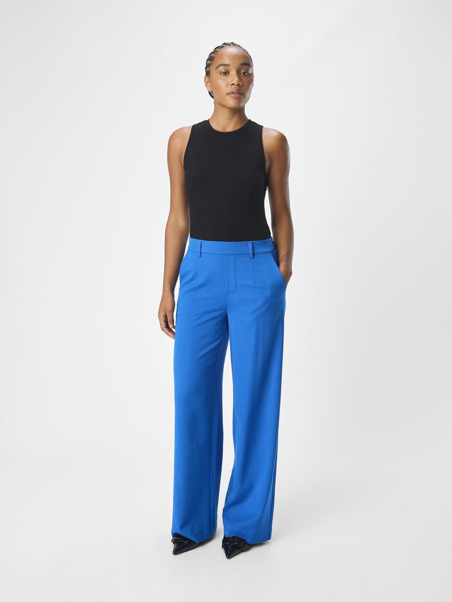 Carousel image - OBJLISA TROUSERS, Lapis Blue | 4
