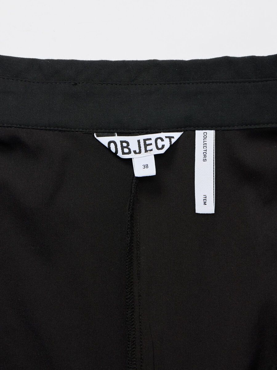 Carousel image - VESTIDO CAMISERO, Black | 6