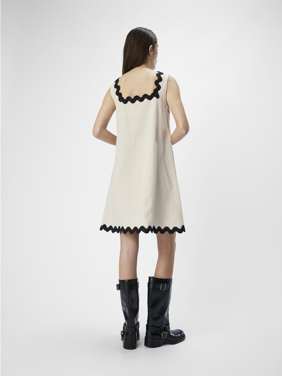 OBJECT LINEN MINI DRESS, Sandshell, highres - 23045168_Sandshell_004.jpg