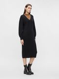 Object Collectors Item BALLOON SLEEVED KNITTED DRESS, Black, highres - 23035775_Black_003.jpg