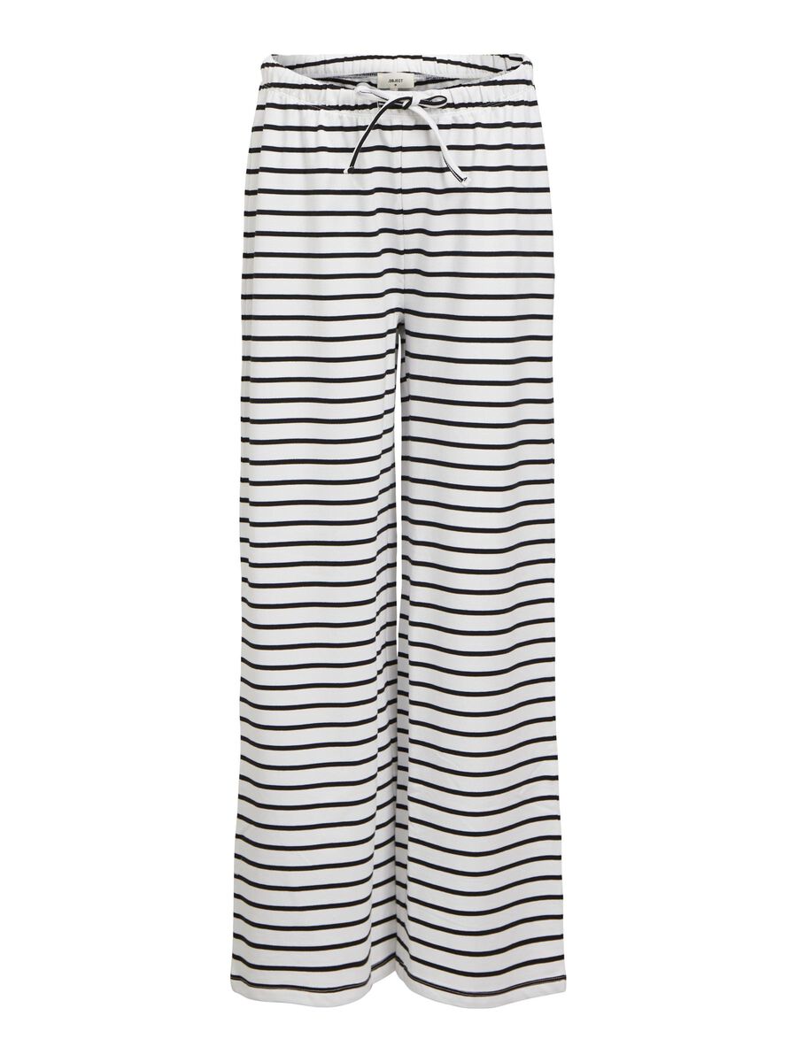 OBJECT STRIPED TROUSERS, Black, highres - 23046737_Black_1192333_001.jpg