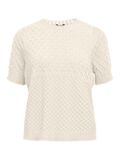 Product image thumbnail - TEXTURED PULLOVER, Birch | 1