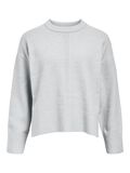 Product image thumbnail - KNITTED PULLOVER, Light Grey Melange | 1